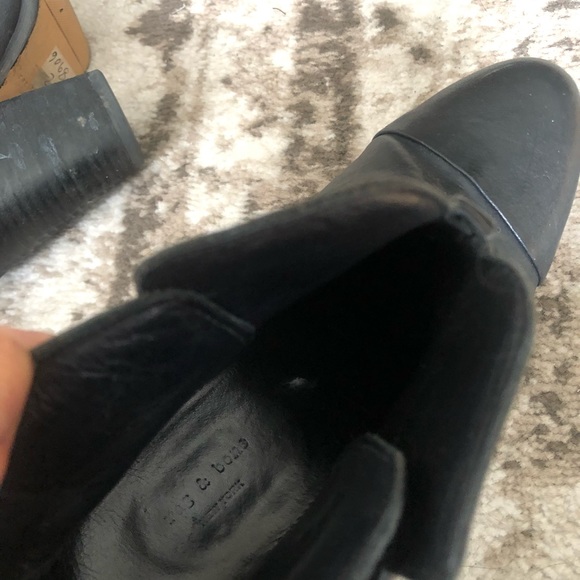 Authentic Rag and Bone Harrow Booties in Black - Picture 5 of 6